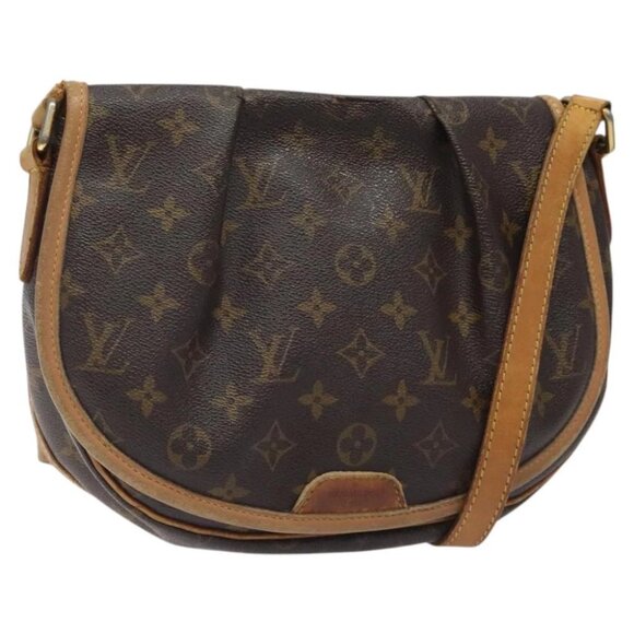 LOUIS VUITTON Monogram Menilmontant PM Shoulder Bag M40474 LV Auth 123476 - Picture 1 of 15